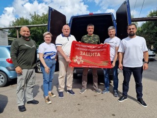Гуманитарный груз от жителей Балашихи и Санкт-Петербурга отправили в зону СВО