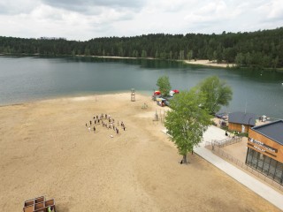 К концу лета в лесопарке «Волкуша» можно будет взять вейкборд на прокат