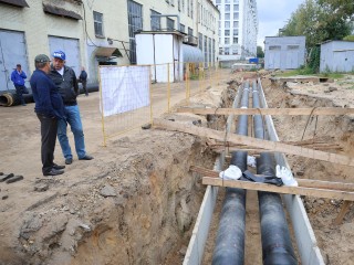 В Балашихе завершается перекладка теплотрассы протяженностью 1,6 км на котельной №1-1