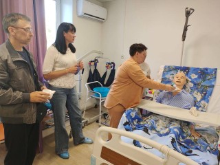 В клинском пансионате бесплатно обучают ухаживать за лежачими больными