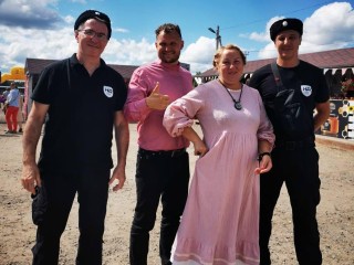 Народная дружина помогла обеспечить безопасность на фестивале «СырПирМир»