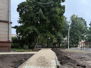 В Электростали обустроят двор на улице Пионерской