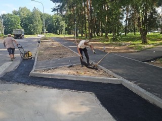 На проезде Строителей восстановили тротуар, который долго был закрыт