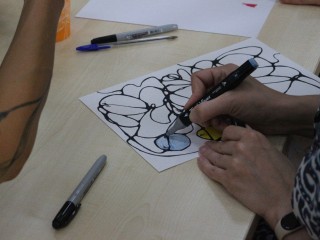Рисовать сокровенные желания научили жителей Истры