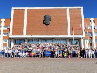 В Орехово-Зуеве провели массовую зарядку накануне Дня физкультурника