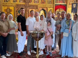 О семейном празднике крещения рассказал землякам глава Зарайска