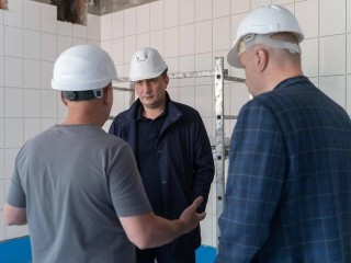 Ремонт спортзала в гимназии №1 закончится к 25 августа