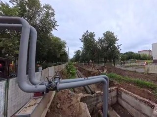 Участок тепловой сети обновят на Задорожной улице в Ивантеевке