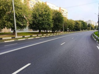 Новую технологию ремонта дорог испытали в Подмосковье