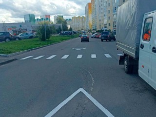 На Тверецком проезде нанесли «зебру» по просьбе жителя