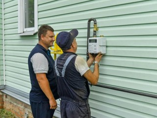 В деревне Старская продолжается социальная газификация