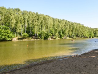 Из Клязьмы выловили матрас