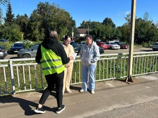 В Щелкове на станции Загорянская более 40 человек проинформировали о правилах безопасности