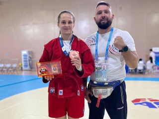 Самбистка из Воскресенска принесла России бронзу на Всемирных играх в Китае