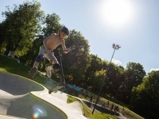 Соревнования по BMX и самокатам пройдут в парке «Константиновский»