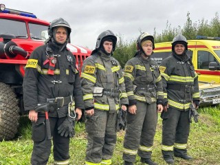 Пожарные обеспечили безопасность на мотокроссе в Солнечногорском округе
