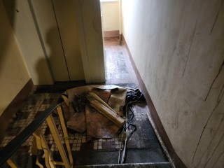 Пострадавшим во время пожара на Институтском проспекте предоставят бесплатно временное жилье
