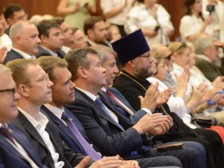 В Озерах отметили лучших жителей в честь 100-летнего юбилея города