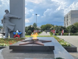 Памятник павшим на СВО установили в центре Орехово-Зуева
