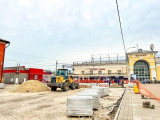 Привокзальную площадь реконструируют для повышения безопасности