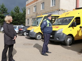 В Шаховской проверили школьные автобусы перед 1 сентября