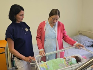 В Видновском ПЦ женщина самостоятельно родила дочь, несмотря на рубец на матке