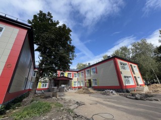 В Шаховской готовят к открытию обновленный детсад «Малыш»