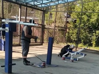 В Истре и Дедовске отремонтировали детские площадки