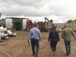 В Клину убрали 73 незаконно установленных контейнеров
