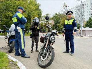В Раменском изъяли мотоцикл у лихача за несоблюдение ПДД