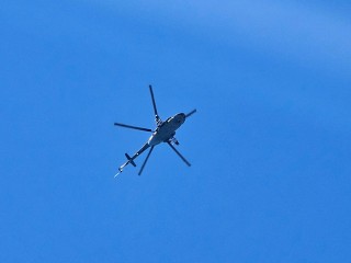 В Луховицах с вертолета раскидают листовки с приглашением на праздник