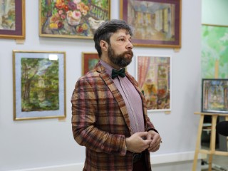 Профессор Илья Путятин представил выставку живописи об усадьбе Быково