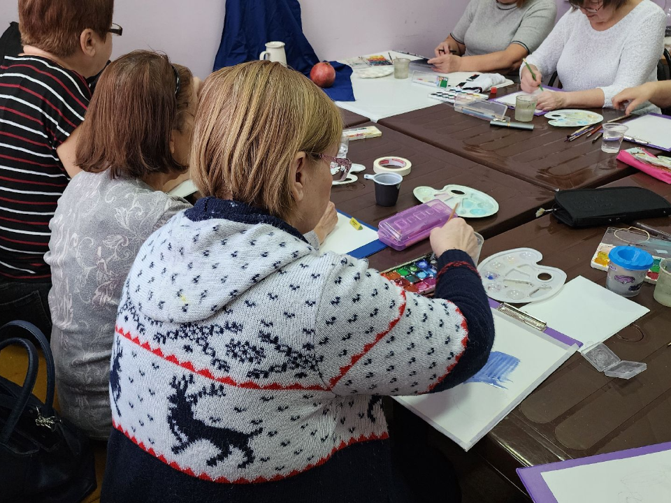 «Активное долголетие» участвует в мастер-классах и творческих занятиях