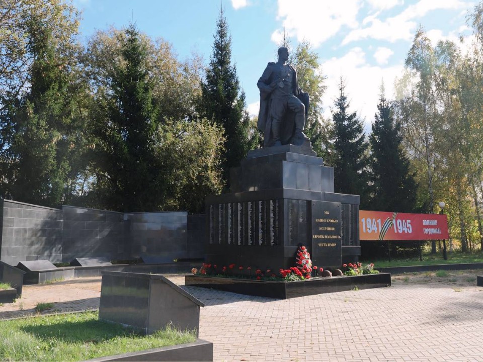 В Волоколамске завершили масштабный ремонт мемориала Красной Армии