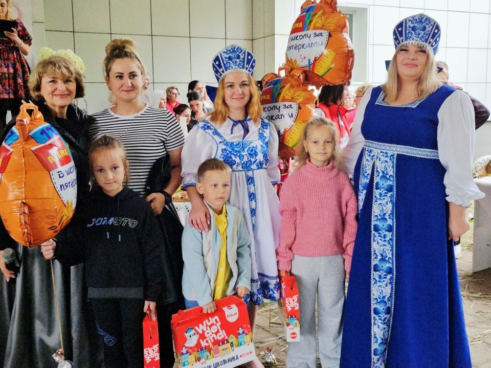 В Раменской больнице первоклассникам вручили подарки к началу учебного года