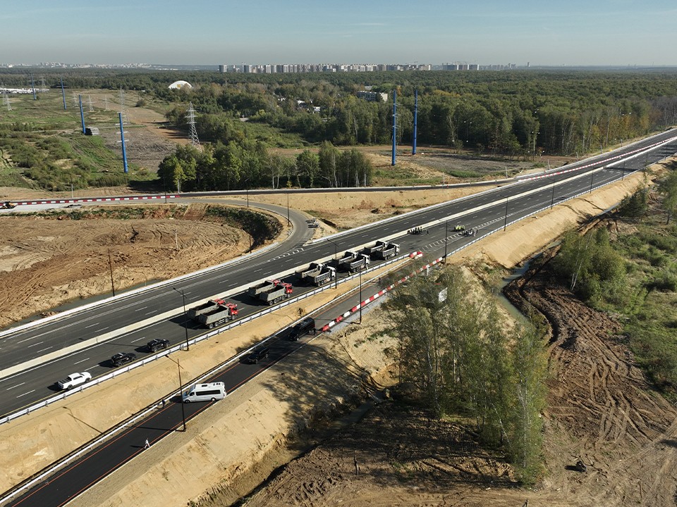 Путь до аэропортов Домодедово и Жуковский сократится в 2,5 раза после открытия трассы ЮЛА