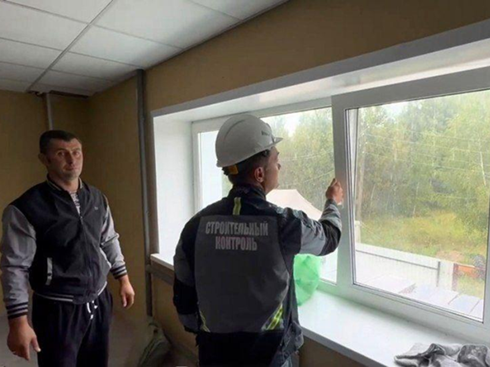 В Егорьевске приступили к отделке помещений в обновляемой пожарной части