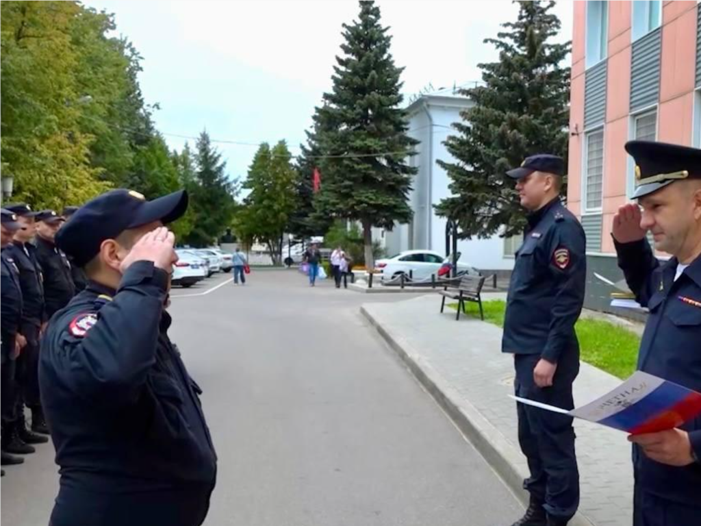 Служащих ППС в Домодедове наградили к профессиональному празднику