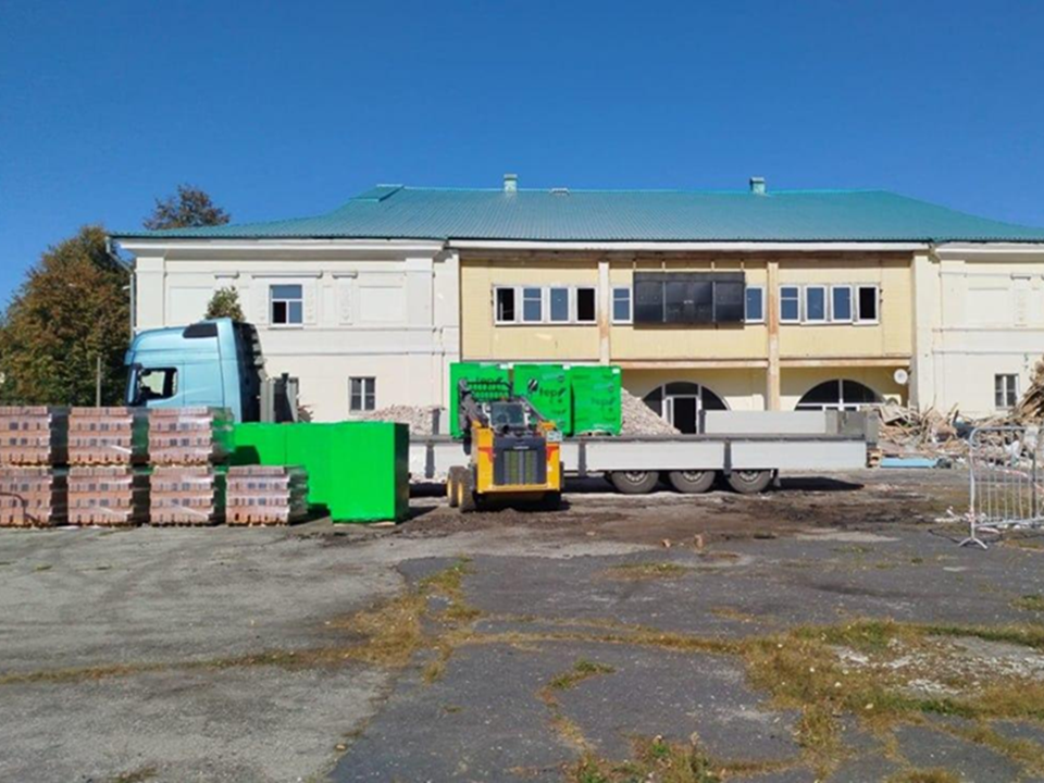 В Ступине начался демонтаж конструкций на стадионе «Металлург»