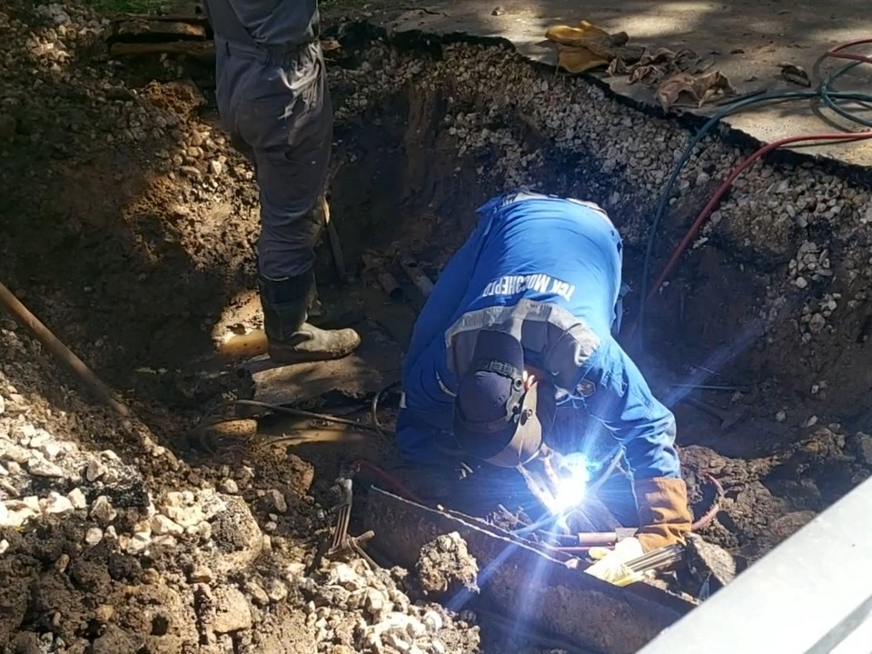 В Сходне специалисты наладят подачу горячей воды и отопления в многоквартирные дома