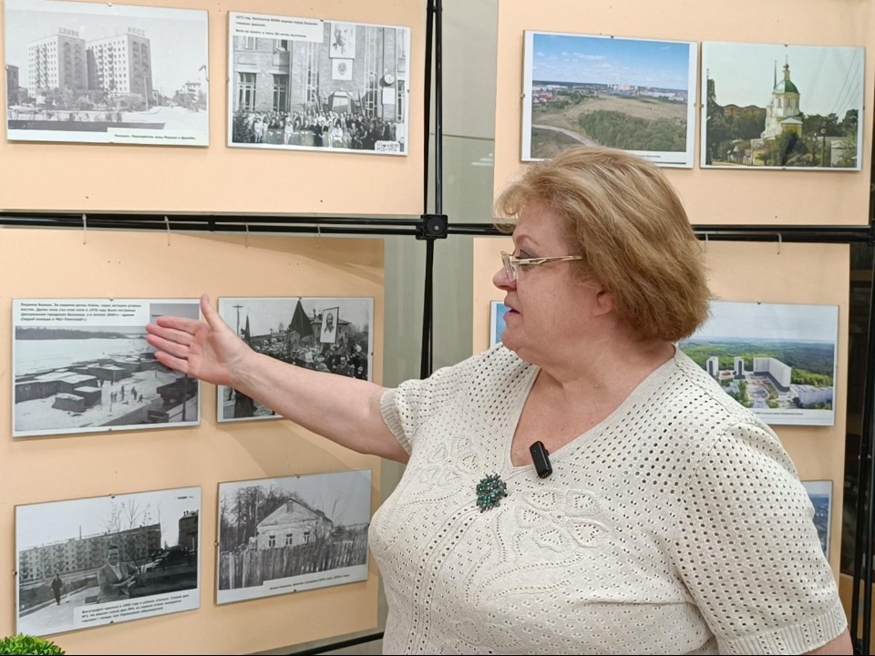 В музее истории подмосковной Лобни открыли фотовыставку о становлении города