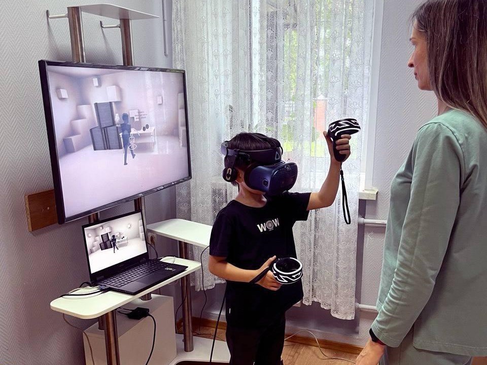 В Солнечногорске детей с ОВЗ лечат с помощью игр и виртуальной реальности