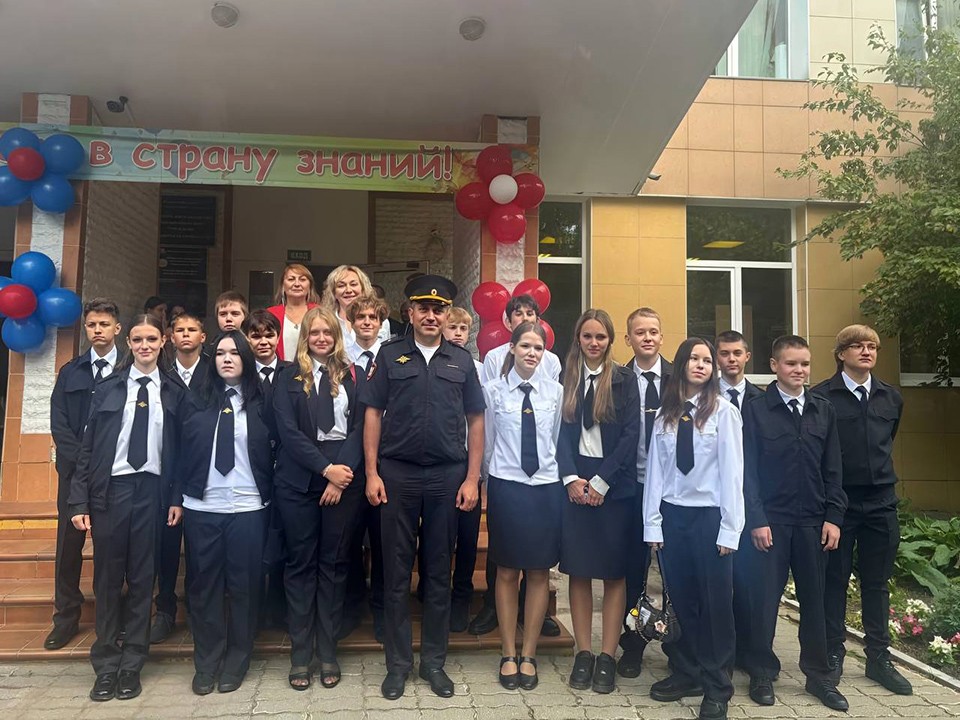 Первый полицейский класс открылся в Одинцовской школе