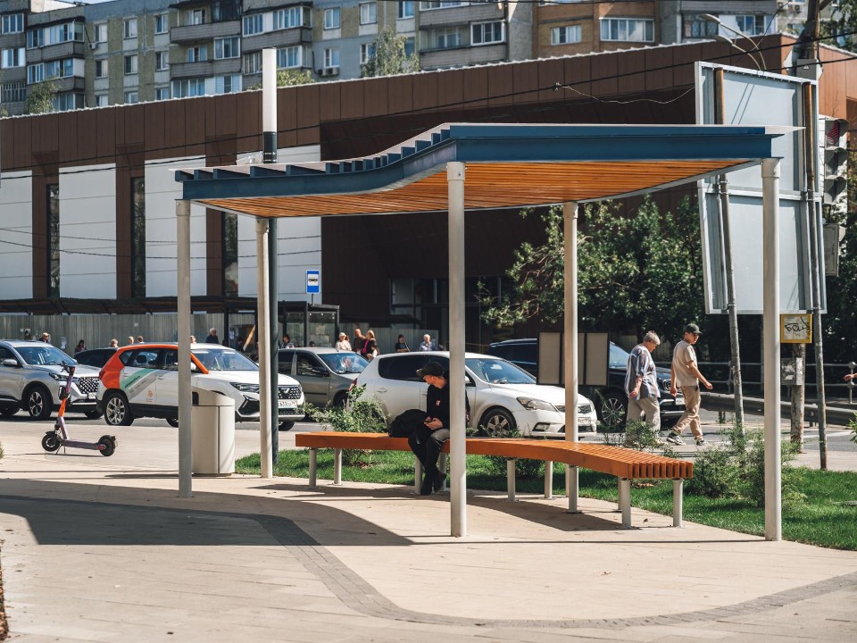 В Щелкове завершился второй этап обновление сквера