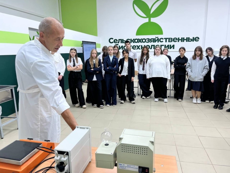 Школьники из Синькова посетили Дмитровский техникум