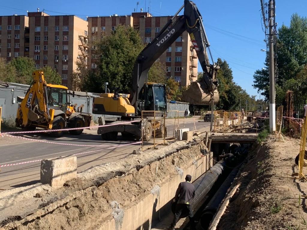 В Ступине на улице Горького при ремонте теплосети сохранят проезд к рынку