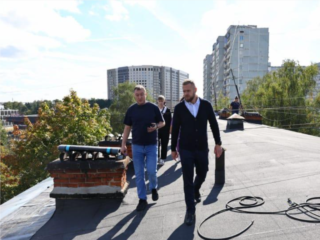 Кровли домов на ул. Щербакова приведут в порядок
