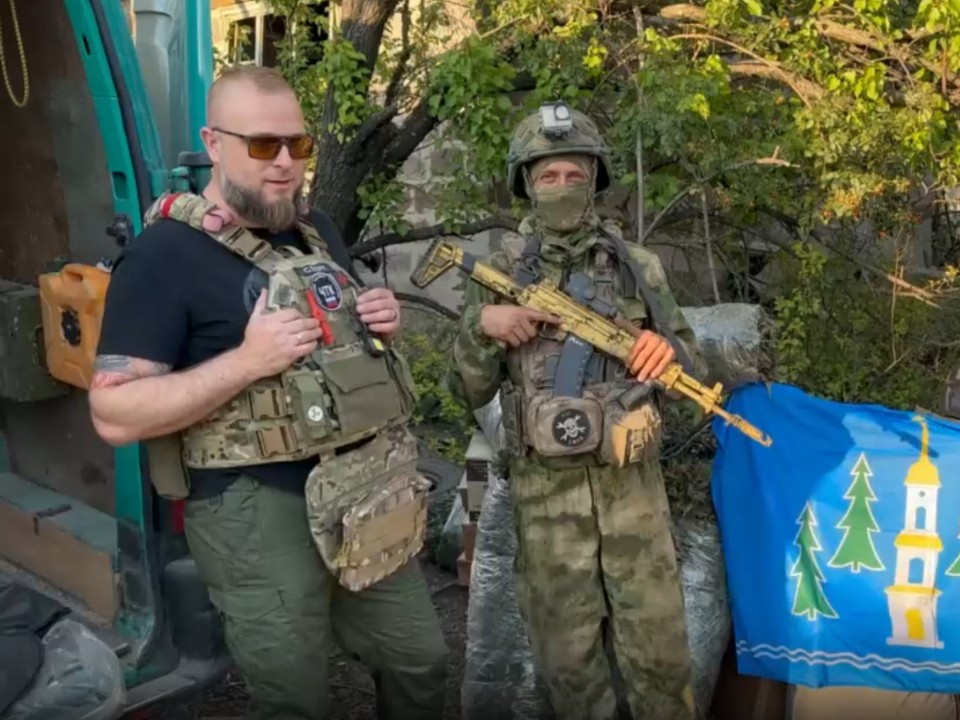 Волонтеры из Раменского доставили трехтонный груз бойцам на Донецком направлении