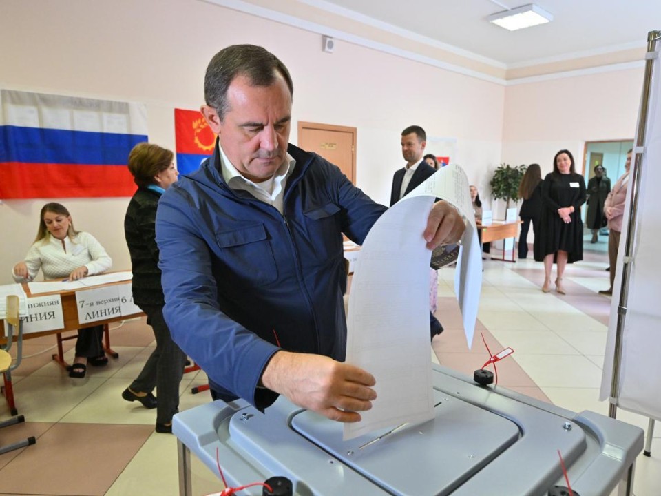 Игорь Брынцалов проголосовал на выборах в Балашихе