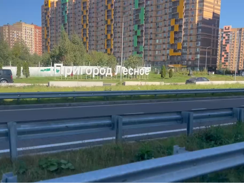 Пригородное шоссе в ЖК «Пригород Лесное» построено на 40%